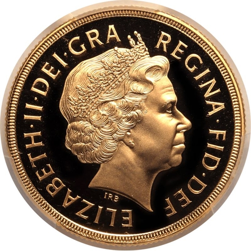 111 - UNITED KINGDOM. Elizabeth II, 1952-2022. Gold 2 pounds (double sovereign), 2002. Royal Mint. Proof. ... 