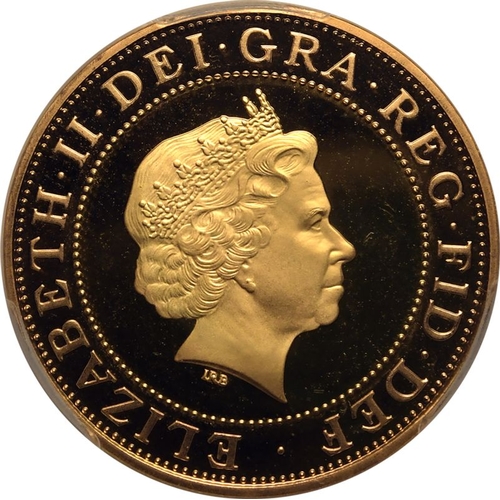 117 - UNITED KINGDOM. Elizabeth II, 1952-2022. Gold 2 pounds, 2006. Royal Mint. Proof. Celebrating the 200... 