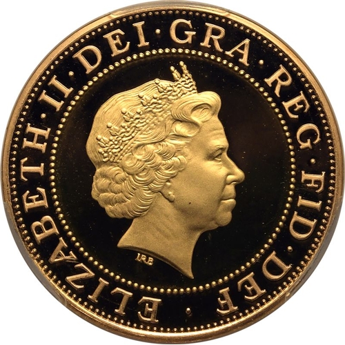 118 - UNITED KINGDOM. Elizabeth II, 1952-2022. Gold 2 pounds, 2006. Royal Mint. Proof. Celebrating the 200... 