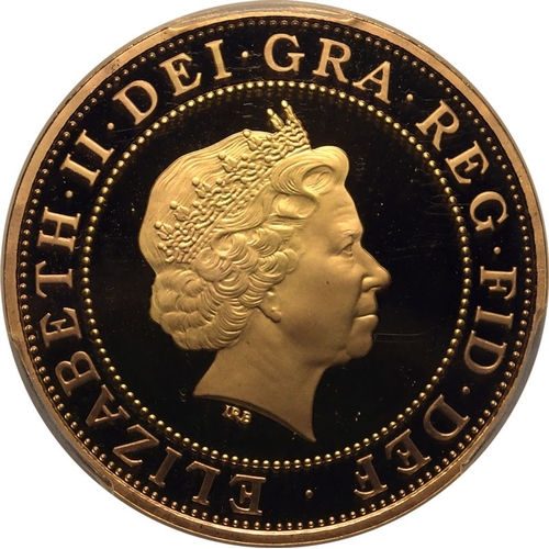 132 - UNITED KINGDOM. Elizabeth II, 1952-2022. Gold 2 pounds, 2013. Royal Mint. Proof. The "Technolog... 