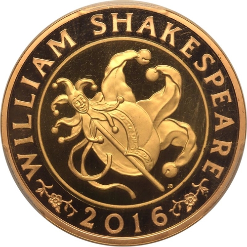 140 - UNITED KINGDOM. Elizabeth II, 1952-2022. Gold 2 Pounds, 2016. Royal Mint. Proof. Commemorating the 4... 