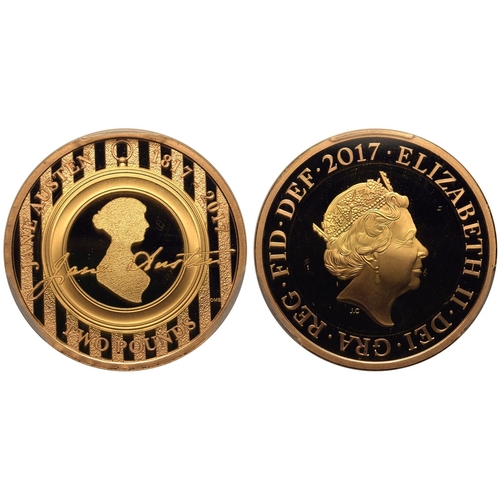 143 - UNITED KINGDOM. Elizabeth II, 1952-2022. Gold 2 Pounds, 2017. Royal Mint. Proof. Commemorating 200 y... 