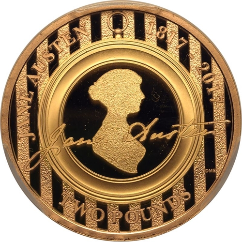 143 - UNITED KINGDOM. Elizabeth II, 1952-2022. Gold 2 Pounds, 2017. Royal Mint. Proof. Commemorating 200 y... 