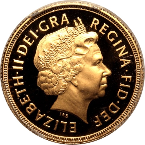 171 - UNITED KINGDOM. Elizabeth II, 1952-2022. Gold sovereign, 2002. Royal Mint. Proof. Commemorating the ... 