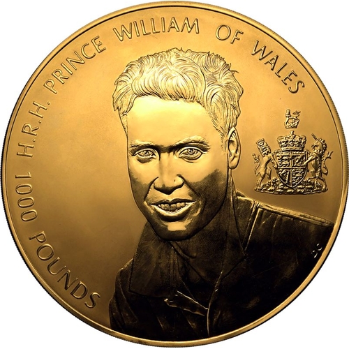 75 - UNITED KINGDOM. ALDERNEY. Elizabeth II, 1952-2022. Gold 1000 Pounds, 2003. Royal Mint. Proof. Create... 