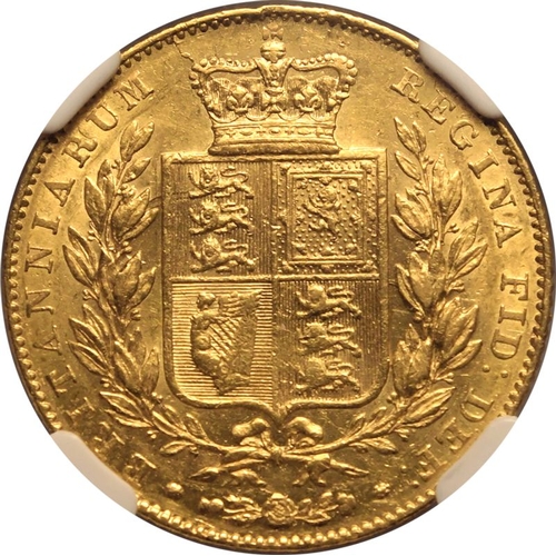 42 - UNITED KINGDOM. Victoria, 1837-1901. Gold Sovereign, 1842. London. Closed 2. First young head of Vic... 