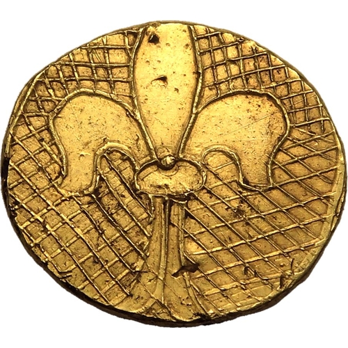 1 - Chopmarks, otherwise good very fine.  | ENGLAND. Anonymous. Gold Token, ND (13th century). Anonymous... 