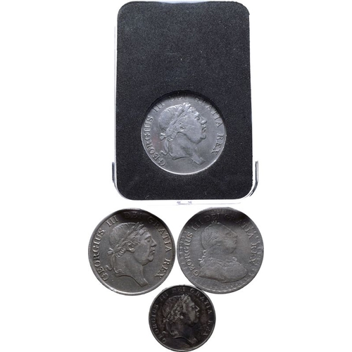 216 - Good Fine - Very Fine | UNITED KINGDOM. George III, 1760-1820. Silver Lot of 4 Bank Tokens, 1812-15.... 