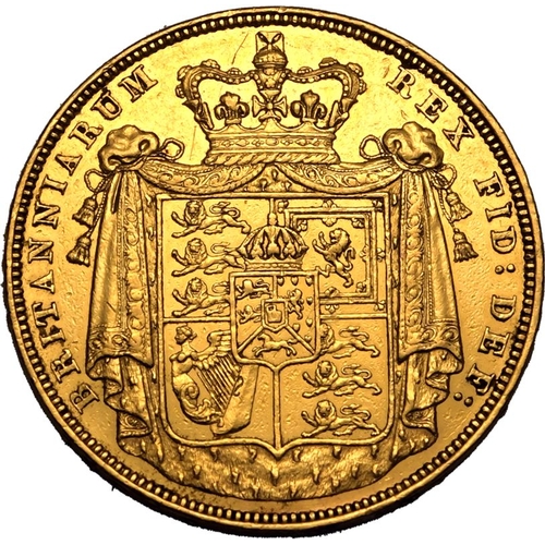 39 - Ex-mount | UNITED KINGDOM. George IV, 1820-30. Gold 2 Pounds (Double Sovereign), 1826. Royal Mint. P... 