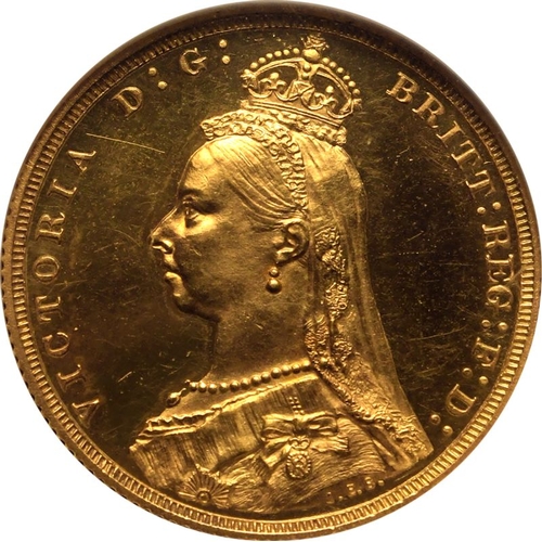 86 - PF 62 CAMEO | UNITED KINGDOM. Victoria, 1837-1901. Gold Sovereign, 1887. London. Proof Second legend... 