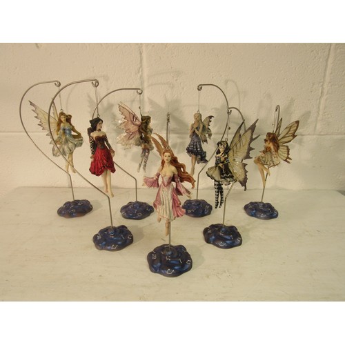 Set of 7 'Dragonsite' fairies all in great condition.