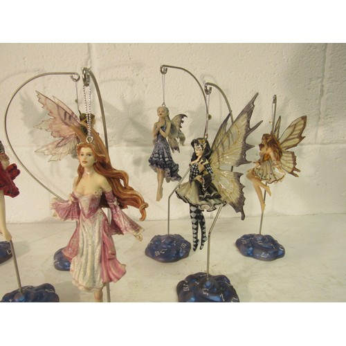 Set of 7 'Dragonsite' fairies all in great condition.