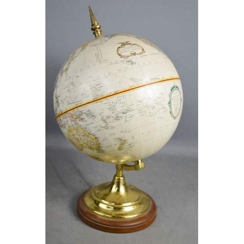 115 - A Thomas Blakemore table globe, 38cm high.