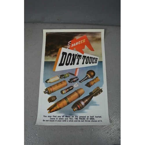 28 - A WWII Home Front advice poster, 89 by 57cm. believed to be a reproduction