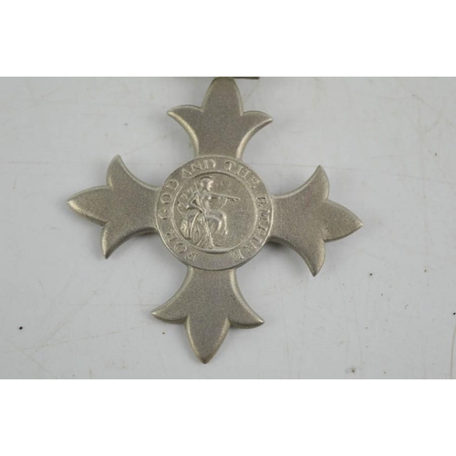 44 - A military MBE WWI medal, silver hallmarked.