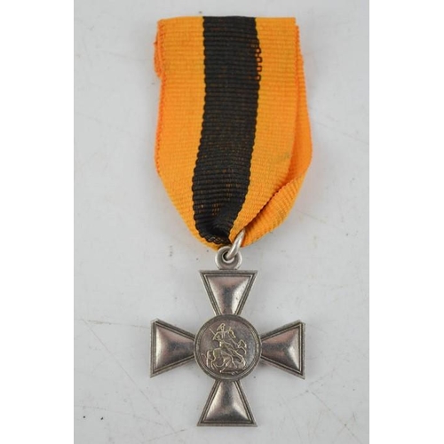 52 - A rare Russian cross, St George for Atlantic Convoys, WWII.