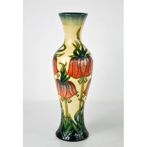 7 - A Moorcroft limited edition vase, in the Crown Imperial pattern, designed by Rachel Bishop, dated 19... 