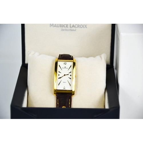 207 - A Maurice Lacroix wristwatch with original box.