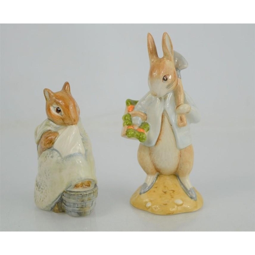 36 - Two Beswick and Royal Doulton Beatrix Potter figures 