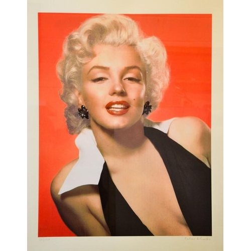 62 - Peter Blake (1932): Marylyn Monroe, limited edition print 35/150, signed in pencil, 95 by 74cm.