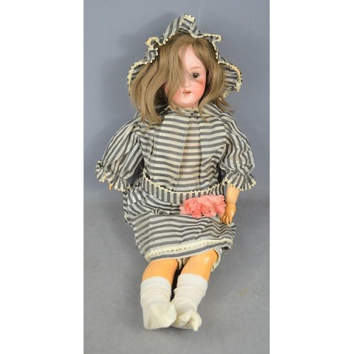 495 - An early 20th century German doll marked Köppelsdorf