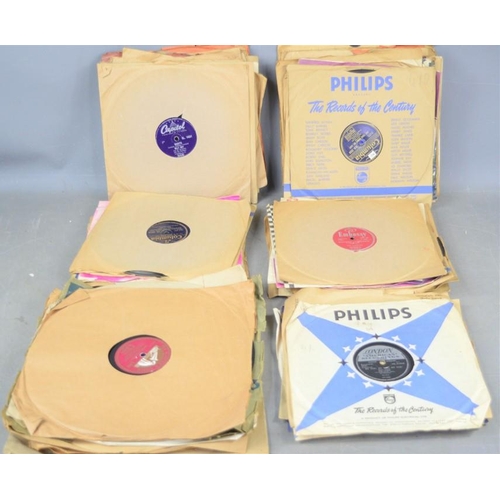 522 - A group of 78rpm records to include The Crickets, Eve Boswell, Don Rondo, The Tunettes, Guy Mitchell... 
