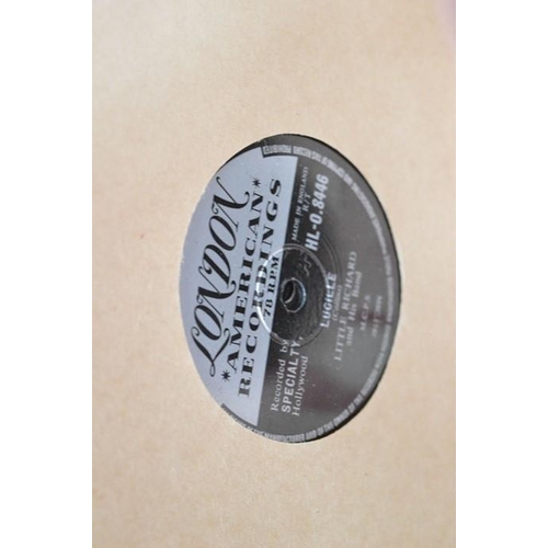 526 - A large group of 78rpm records to include Little Richard. Bill Hailey and his Comets, Dean Martin, G... 