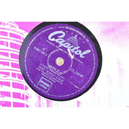 526 - A large group of 78rpm records to include Little Richard. Bill Hailey and his Comets, Dean Martin, G... 