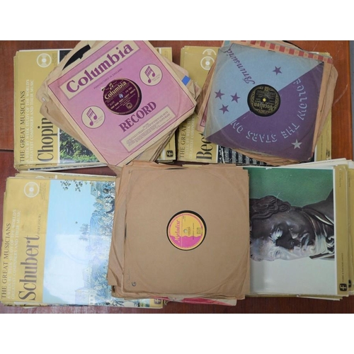 530 - A large collection of The Great Musicians Classical Vinyl to include Beethoven, Schubert together wi... 