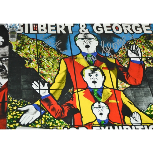 53A - A selection of Gilbert & George Exhibition posters for the Tate Modern, together with Beryl Cook and... 