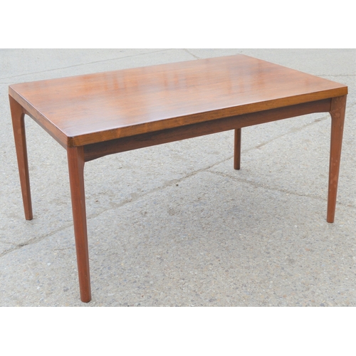 109a - A Mid-Century Vejle Moebelfabrik extending dining table, 240cm by 88cm by 73cm high