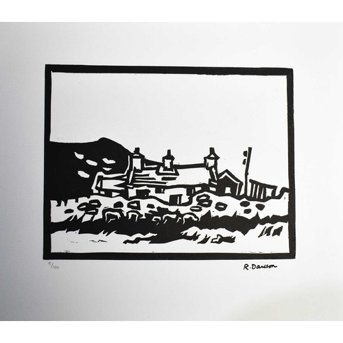 56 - Robert Dawson (1926-1997): The Linocut Portfolio, containing five limited edition linocuts, all 8/10... 