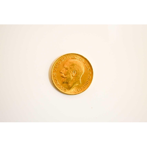 3 - A George V full gold sovereign dated 1912.