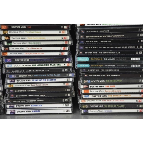 368 - A large collection of Doctor Who cd audio books to include The Lost Stories.