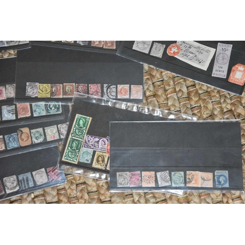 383 - Three albums of Royal Mail postcards, together with four empty Stanley Gibbons stamp albums and a sm... 