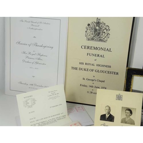 207 - From the Estate of Frederick Edward Marshall Mechanic to their Royal Highnesses the Duke and Duchess... 