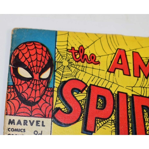 240 - Marvel Comics: The Amazing Spiderman #12 / No.12, published 1964, 9d copy.