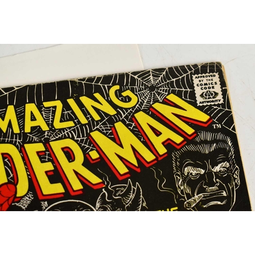 245 - Marvel Comics: The Amazing Spiderman issues numbers 100, 101 and 102, number 101 features the first ... 