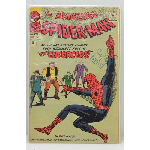 249 - Marvel Comics: The Amazing Spiderman #10 / No.10, featuring the debut of The Enforcers, published 19... 