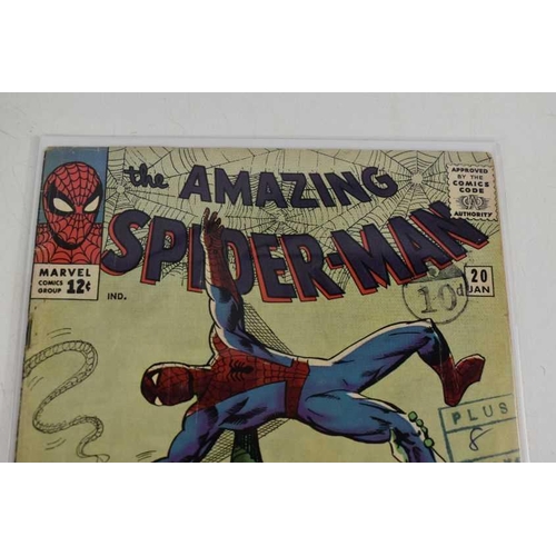 251 - Marvel Comics: The Amazing Spiderman issues 18 to 39, published 1964 to 1966.