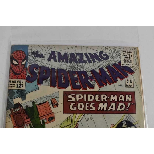 251 - Marvel Comics: The Amazing Spiderman issues 18 to 39, published 1964 to 1966.