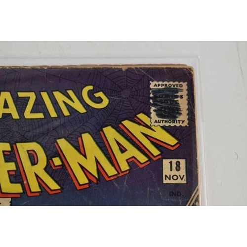 251 - Marvel Comics: The Amazing Spiderman issues 18 to 39, published 1964 to 1966.