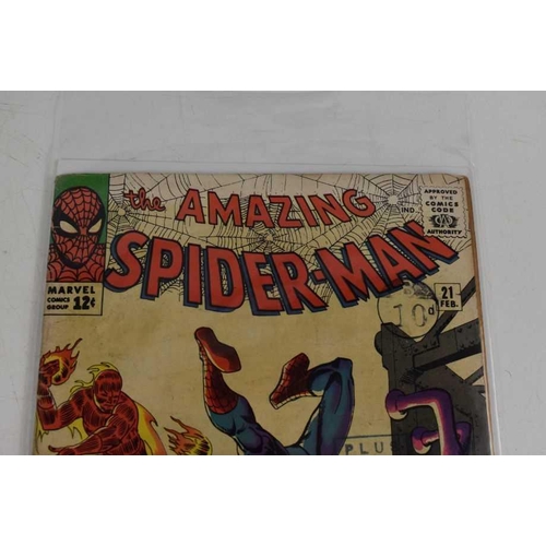 251 - Marvel Comics: The Amazing Spiderman issues 18 to 39, published 1964 to 1966.