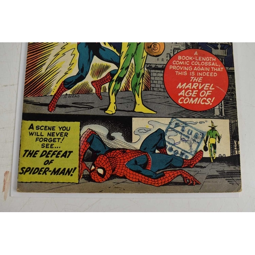 252 - Marvel Comics: The Amazing Spiderman #9 / No.9, first appearance of Electro, published 1964, 9d copy... 