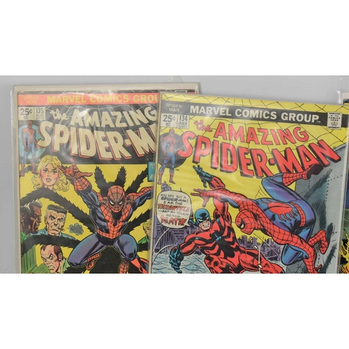 257 - Marvel Comics: The Amazing Spiderman, bronze age, issue numbers 130 to 200, there are two copies of ... 