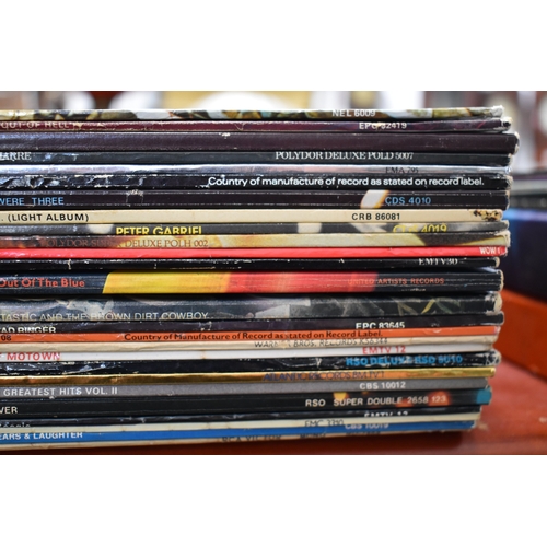 367 - A large group of vinyl LP records to include The Doors, Elton John, The Police, Velvet Underground, ... 