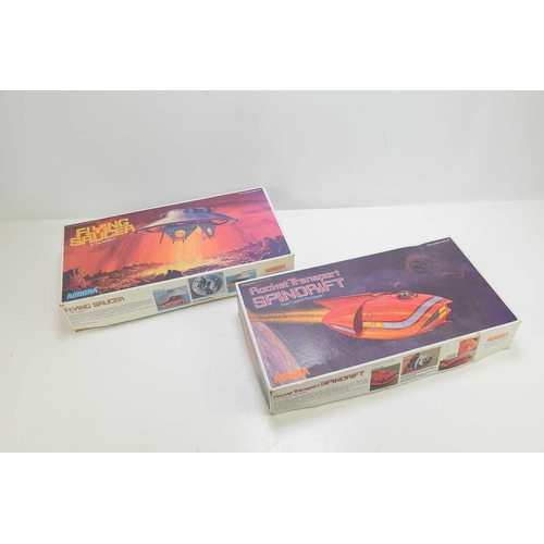 342 - Two vintage Aurora model kits, 