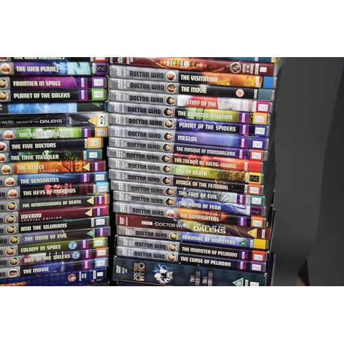 362 - A large collection of Doctor Who dvd boxsets, Blu-rays and limited edition Steelbooks featuring enti... 