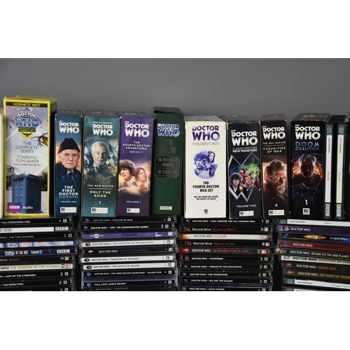 368 - A large collection of Doctor Who cd audio books to include The Lost Stories.