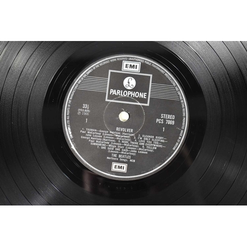 377 - A collection of Beatles vinyl LPs comprising of Magical Mystery Tour, White Album, With the Beatles,... 